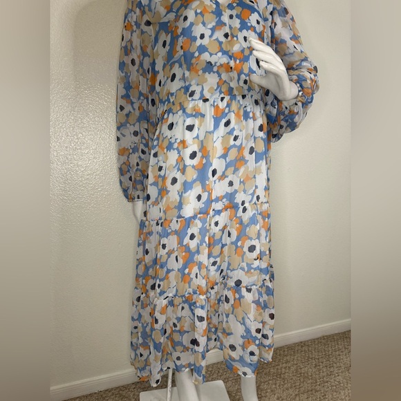 Joie Limited Edition Ladies Floral Printed Maxi Dress Size XL.  #76 - Picture 3 of 12